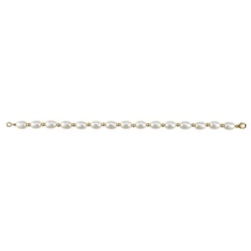 Collier Perle Olive Boule Or 6-6.5M