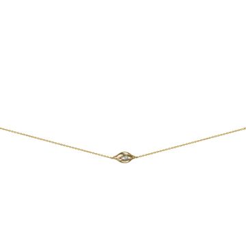 Collier or 750 millièmes perle de culture