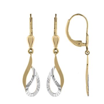 Boucles D'oreilles Dormeuses Diamantees