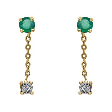 Boucles D'Oreilles Em 2.5Mm + Dt Hp1 0.01Ct