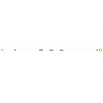 Bracelet or 750 millièmes diamant