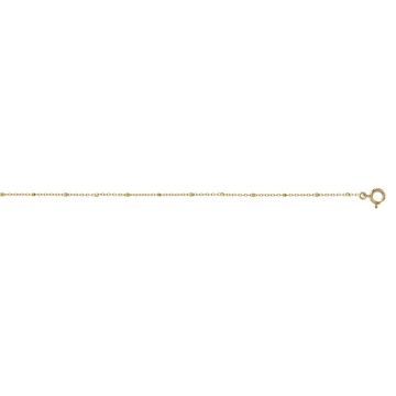 Collier Chaine Cube Or Jaune