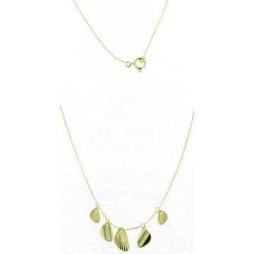 Collier Pampilles Courbes Diamante