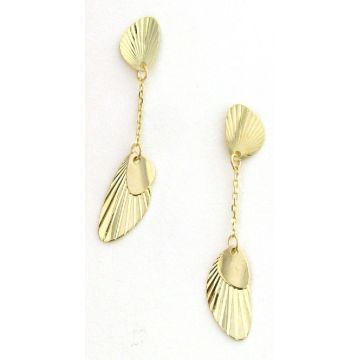 Boucles D’Oreilles Pendantes Diamantees