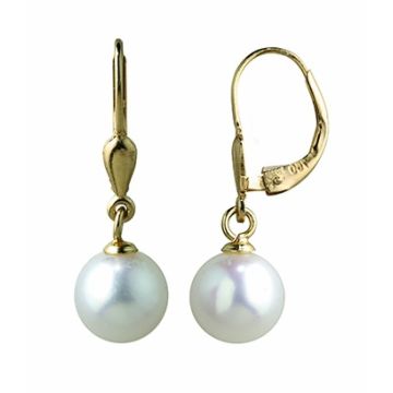 Boucles D'Oreilles Dormeuses Pend Pc Eau Douce
