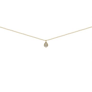 Collier or 750 millièmes diamant