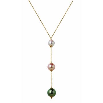 Collier Fantaisie Pc Tahiti Et Eau Dou