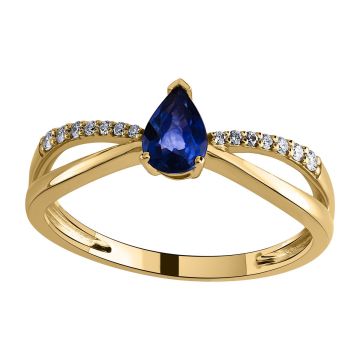 Bague Saphir Et Diamant
