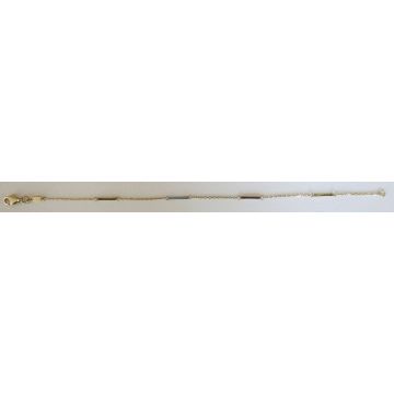 Bracelet 3 Ors 4 Batonnets Ri A 16Cm
