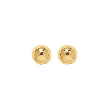 Boucles D'oreilles Boule 6mm Poussette Silicone