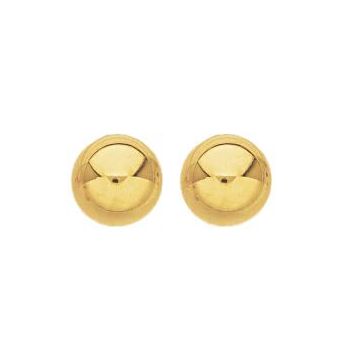 Boucles D'oreilles Boule 8mm Poussette Silicone
