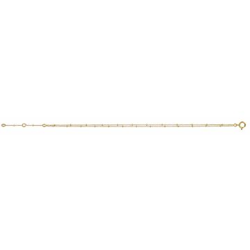 Bracelet 2 Rangs Chaine Boule Ri