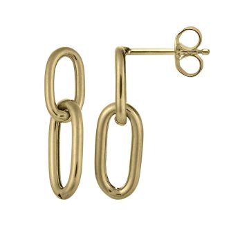 Boucles D'oreilles Maille Forcat Largeur 6.2mm