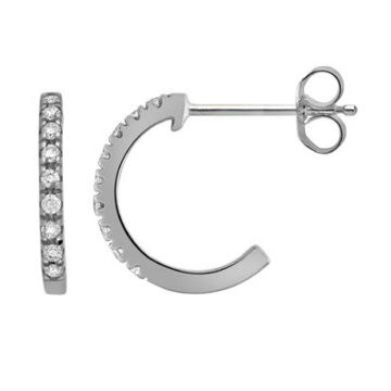Mini Créoles Diamants