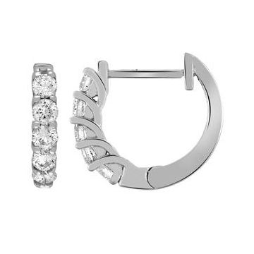 Mini Créoles Diamants