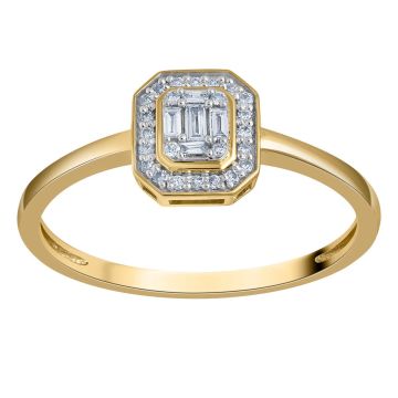 Bague Diamants 0.106ct