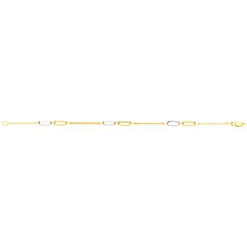 Bracelet 1 Et 2 Rgs Anneaux Ovale 2Ors