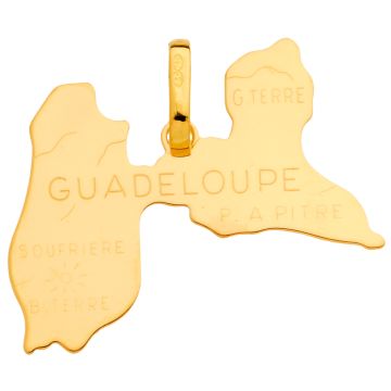 Pendentif Carte Guadeloupe