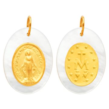Pendentif Nacre Miraculeuse