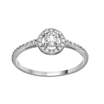 Bague Diamant Hsi Rhodium