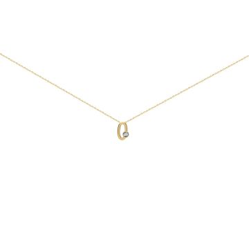 Collier Diamant Hp1 Rhod Fdi27