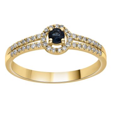 Bague Saphir Diamant Hp1