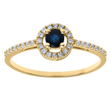 Bague Saphir Diamant Hp1