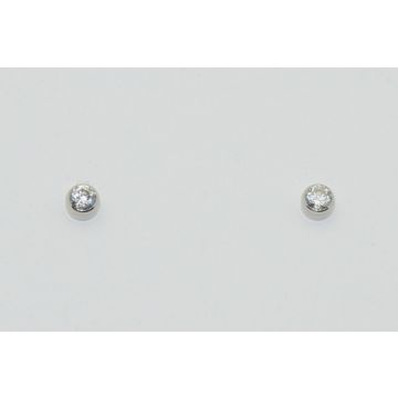 Boucles D'Oreilles Boutons Douilles Oxydes De Zirconium