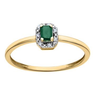 Bague Emeraude Diamant Hp1