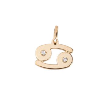Pendentif zodiaque or 750 millièmes