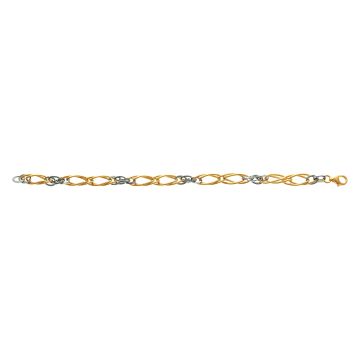 Bracelet Bic Maille Ovale Alternee