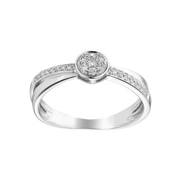 Bague Croisee Dts 0.15Cts Og