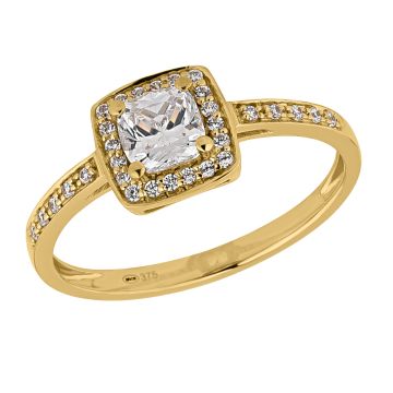 Bague Oz Coussin 5X5