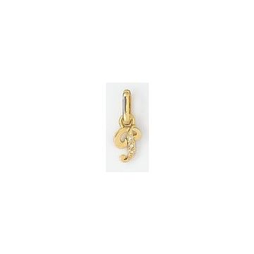 Pendentif Lettre Or Diamant