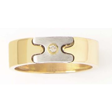 Bague Homme Or Diamant