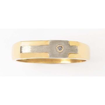 Bague Homme Or Diamant