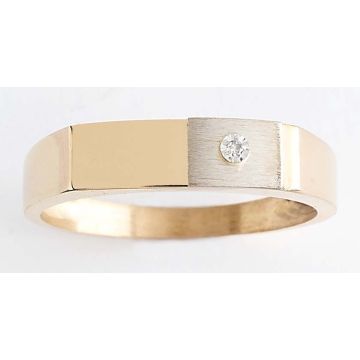 Bague Homme Or Diamant