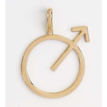 Symbole Masculin Or
