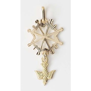 Croix Hugenotte Or