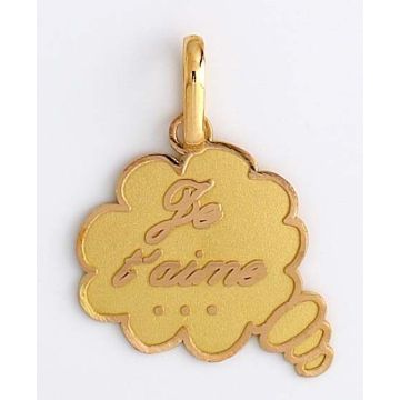 Bulle"Je T'aime Or