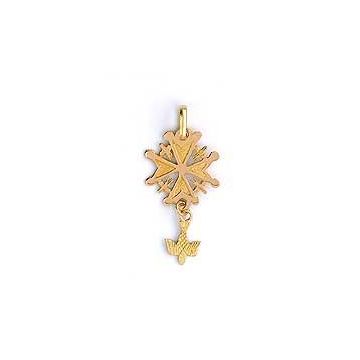 Croix Protestante Or