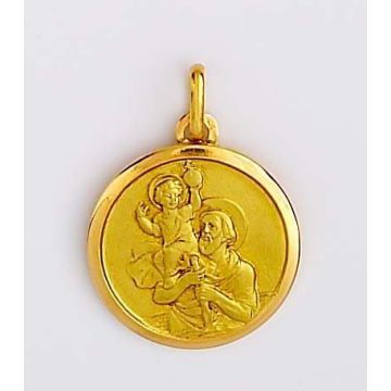 Medaille Or St.Christophe