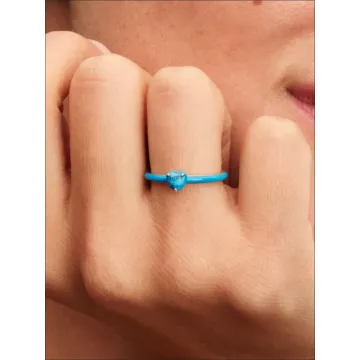 Bague Pierre Cœur Turquoise