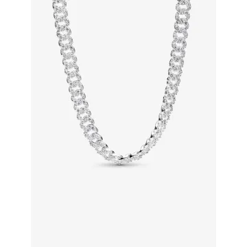 Collier Maille Cubaine Pavé