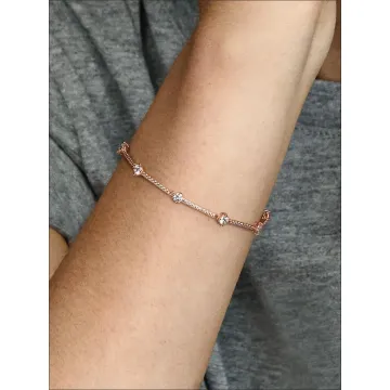 Bracelet Barres Pavé Scintillant