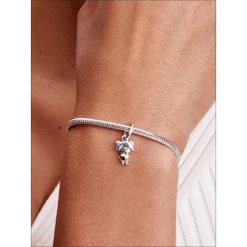 Charm Pendant Fille Heureuse