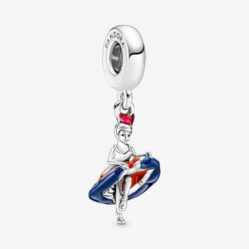 Charm Pendant Danseuse de French Cancan