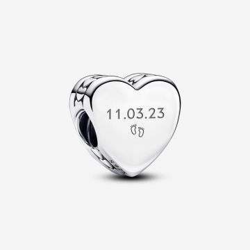 Charm Cœur Gravable