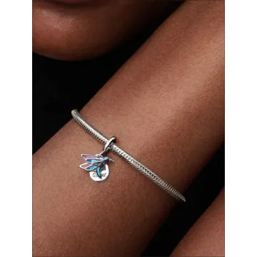 Charm Pendant Double Colibri