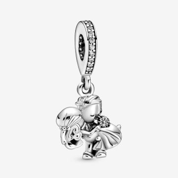 Charm Pendant Couple de Mariés